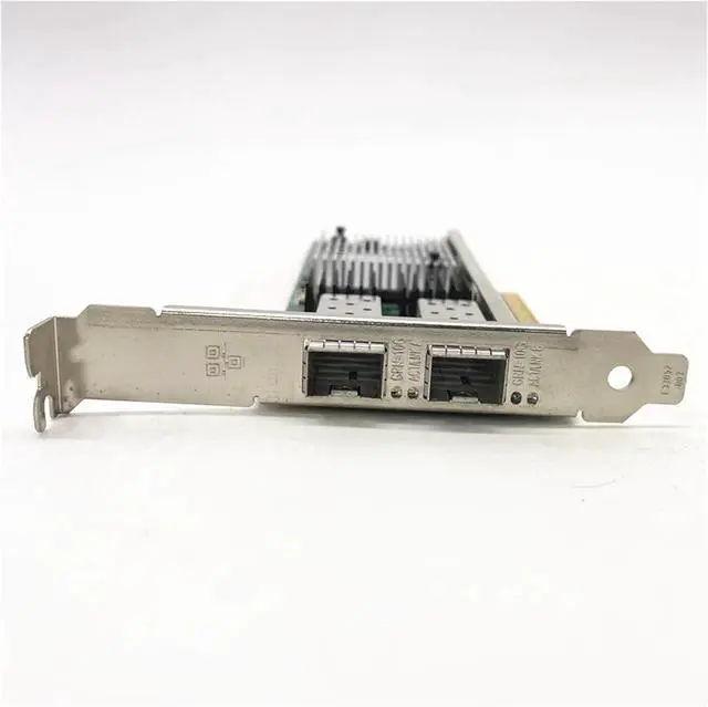 Alt view image 2 of 4 - 0CYK8V CPU-E27466 E10G42AFDA 82598ED SFP+ Server 2-Port 10G Network Card for Computer Server