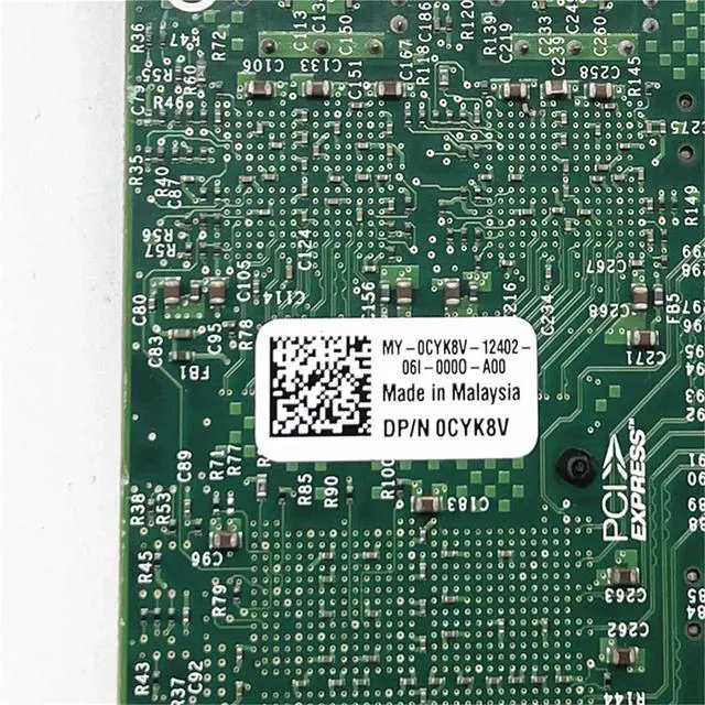 Alt view image 4 of 4 - 0CYK8V CPU-E27466 E10G42AFDA 82598ED SFP+ Server 2-Port 10G Network Card for Computer Server