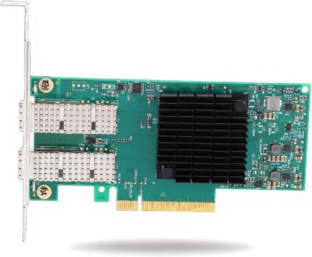 Main image of Pomya Dual Port Server Network Card Adapter, 10Gbps High Speed Transmit, Low Latency, High Efficiency MCX4121A XCAT