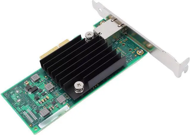 Alt view image 4 of 7 - SUNGOOYUE 10Gb PCIe Network Card, Ethernet Adapter with RJ45 Port and Heat Sink Design, for Server PCIe 3.0 X4 X8 X16 Slots