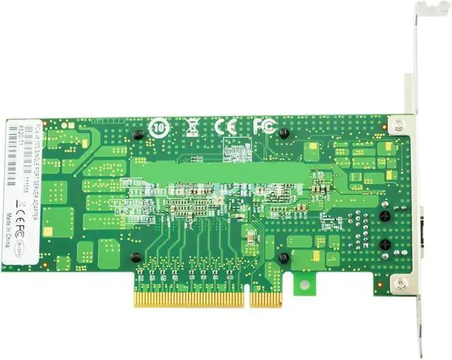 Alt view image 3 of 5 - X520-T1 PCI-Ex8 10G Single RJ45 Port Server Network Card 82599 chip (Only 10g is Supported) Comparable to x540 x550