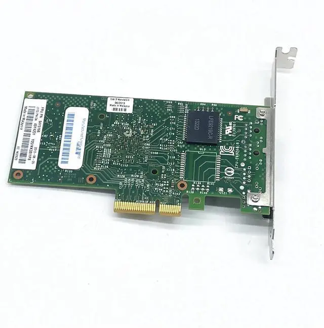 Alt view image 4 of 6 - 49Y4232 94Y5166 I340-T2 PCI-E 4X Dual Port Gigabit Network Card 82580EB for Server Computer