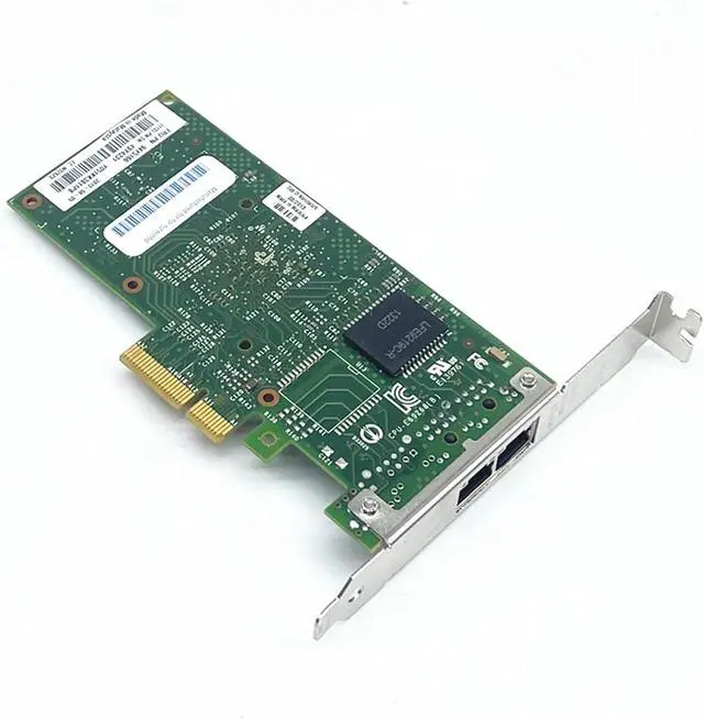 Alt view image 5 of 6 - 49Y4232 94Y5166 I340-T2 PCI-E 4X Dual Port Gigabit Network Card 82580EB for Server Computer