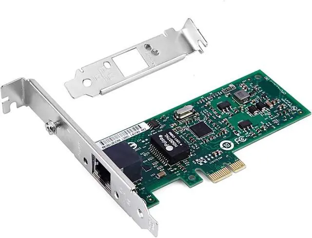 Alt view image 2 of 5 - Gigabit Ethernet Converged Network Card EXPI9301CTBLK 10/100/1000Mbps PCI-E Adapter Single RJ45 Port EXPI9301CT Server