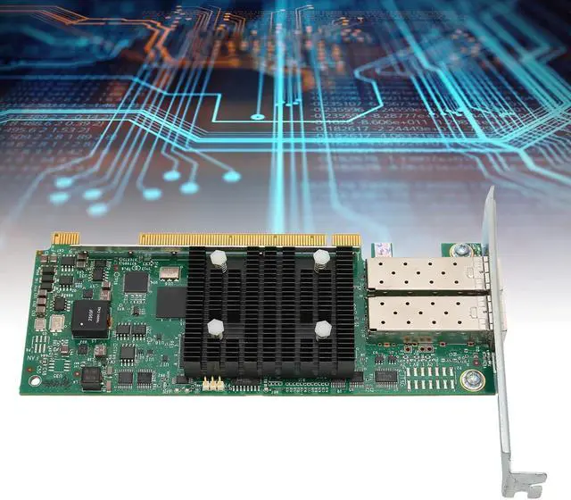Alt view image 5 of 7 - Ethernet Interface Card, Dual Port Enhanced SFP 10Gb FCoE, Up to 256 PCIe Compliant Interfaces, Efficient Heat Dissipati Suitable for UCS C460 M2 Rack Servers