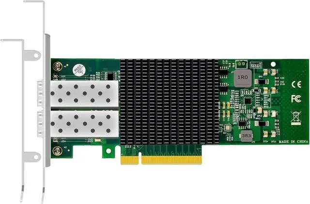 Main image of 2-Port 10Gb SFP+ Ethernet Network Card with 82599ES Controller, PCIE 2.0 X8 Interface