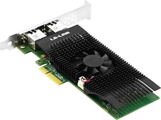 Alt view image 3 of 4 - HSES1042PT PCIe3.0 x4 Dual-Port 10G Ethernet Network Adapter