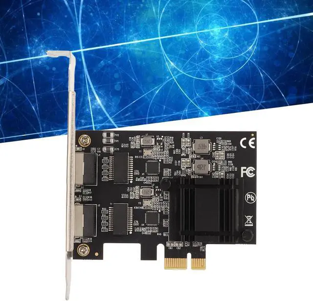 Alt view image 2 of 7 - Port PCIe Network Card with RTL8125BG Chip, 2.5Gbps Transmission for Desktops, PC Servers, Wide OS Compatibility, Remote Wake up Technology