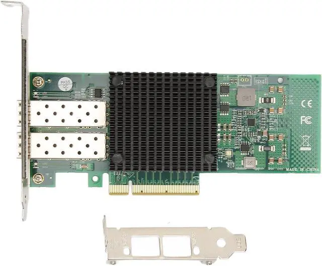 Alt view image 7 of 7 - Dual Port SFP Server Nic, 82599Es Chip 10G Network Controller, Flexible Network Optimization, 10 Gigabit Ethernet 10,000MBps Transfer Rate, Power Saving Design PCIEx8