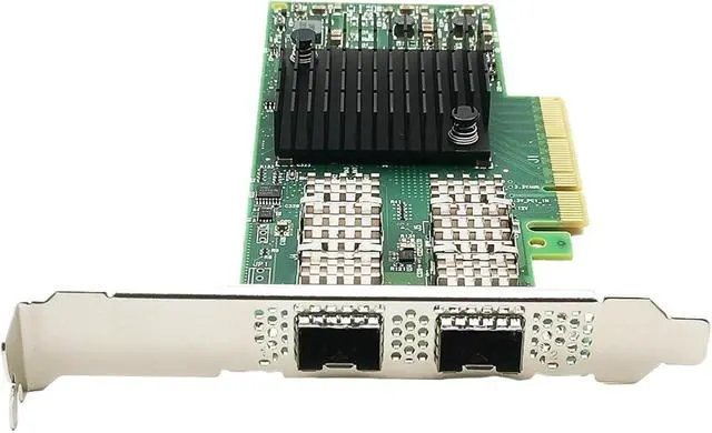 Alt view image 2 of 4 - 10G/25Gb Ethernet Network Card MCX4121A-ACUT ConnectX-4 LX EN 25G NIC Dual SFP28 Port LAN Card UEFI Enabled PCIE x8