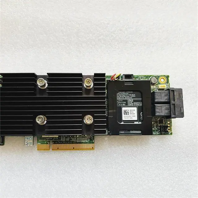 Alt view image 3 of 5 - H730 Perc 44GNF 044GNF PCI-E 1GB Cache Battery for T630 T430 T330 T640 R740 RAID Controller 12G SAS Array Card(Low Profile)