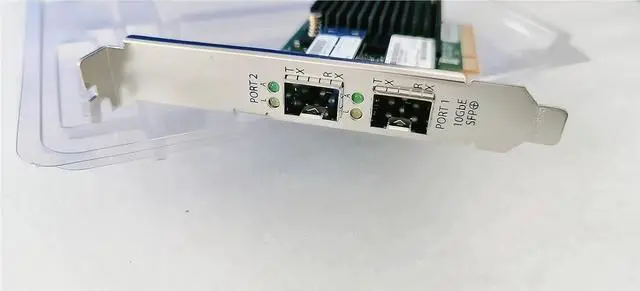 Alt view image 3 of 4 - Suitable for 788995-B21 792834-001 788991-001 557SFP 10GB Dual Port Gigabit Network Card