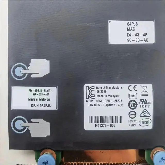 Alt view image 4 of 5 - Suitable for 64PJ8 X550-T4 Quad Port Power Port 10 Gigabit Network Card 4/10GB Network-Card