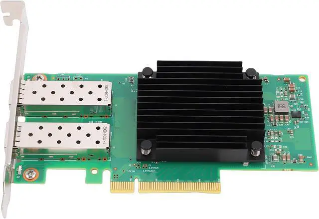 Alt view image 3 of 7 - Dual Port 25G Ethernet Network Card, Multirate Transmission, Ideal for Data Center and Cloud Computing Applications, PCIe Gen4 Interface, RoCE Protocols Support