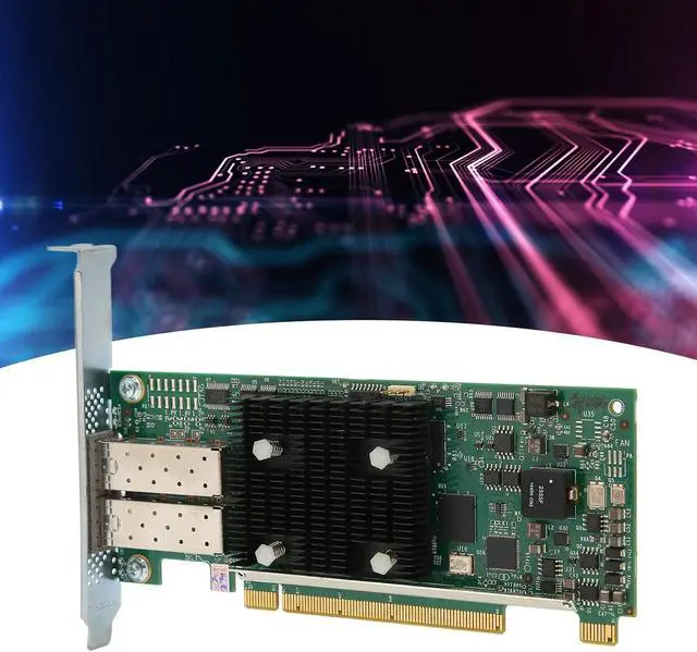 Alt view image 4 of 7 - Ethernet Interface Card, Dual Port Enhanced SFP 10Gb FCoE, Up to 256 PCIe Compliant Interfaces, Efficient Heat Dissipati Suitable for UCS C460 M2 Rack Servers