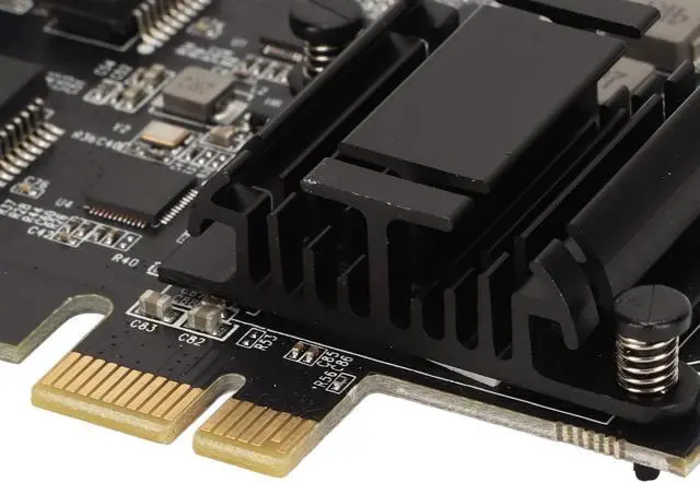 Alt view image 4 of 7 - Port PCIe Network Card with RTL8125BG Chip, 2.5Gbps Transmission for Desktops, PC Servers, Wide OS Compatibility, Remote Wake up Technology