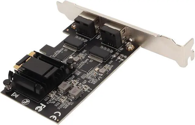 Alt view image 5 of 7 - PCI Express Gigabit Ethernet Card 2.5Gbps RJ 45 2500 1000 100Mbps Wide Compatibility Port PCIe Network Card for Desktop PC