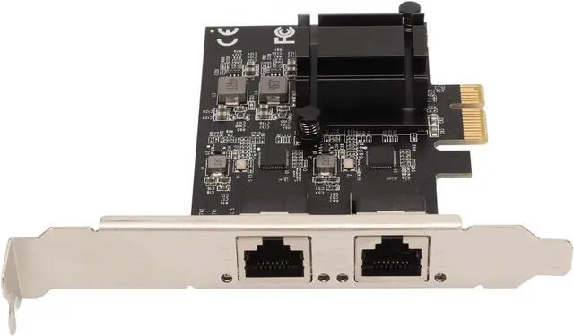 Alt view image 7 of 7 - PCI Express Gigabit Ethernet Card 2.5Gbps RJ 45 2500 1000 100Mbps Wide Compatibility Port PCIe Network Card for Desktop PC
