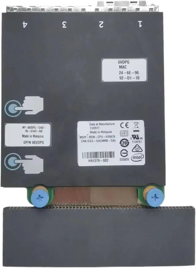 Alt view image 2 of 5 - Suitable for 6VDPG 06VDPG X710 I350 Dual 10GbE 25Gb Network Card OCP Server Network Card