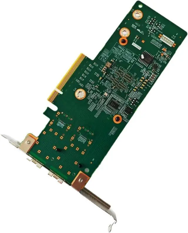 Alt view image 2 of 6 - SP330 for X710 Dual Port 10 Gigabit Fiber Optic Network Card X710-DA2 10G SFP Network Card