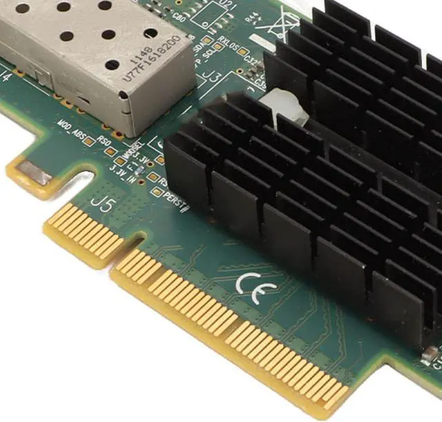 Alt view image 3 of 7 - 2PCS MNPA19 XTR 10Gb SFP PCIE Network Card with 3.28ft Cable, PCI Express X8 Ethernet Adapter for PC, Supports Multiple Operating Systems, 10Gbps Speed Upgrade