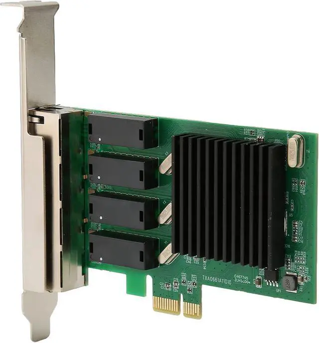 Alt view image 3 of 7 - PCIe Network Card 10/100/1000Mbps NIC Controller, Gigabit Ethernet Card for Easy Computer Server Connection, Widely Compatible, Wake on LAN, Full Duplex Control