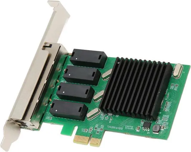 Alt view image 5 of 7 - PCIe Network Card 10/100/1000Mbps NIC Controller, Gigabit Ethernet Card for Easy Computer Server Connection, Widely Compatible, Wake on LAN, Full Duplex Control