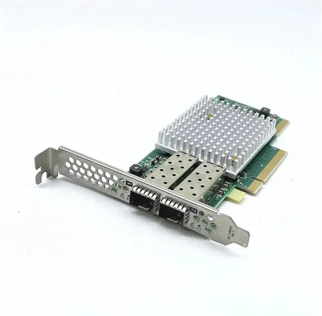 Alt view image 2 of 6 - S7120 Dual Optical Port 10G Network Card PCIE SFP+10G Fiber Optic Network Card Server Network Card