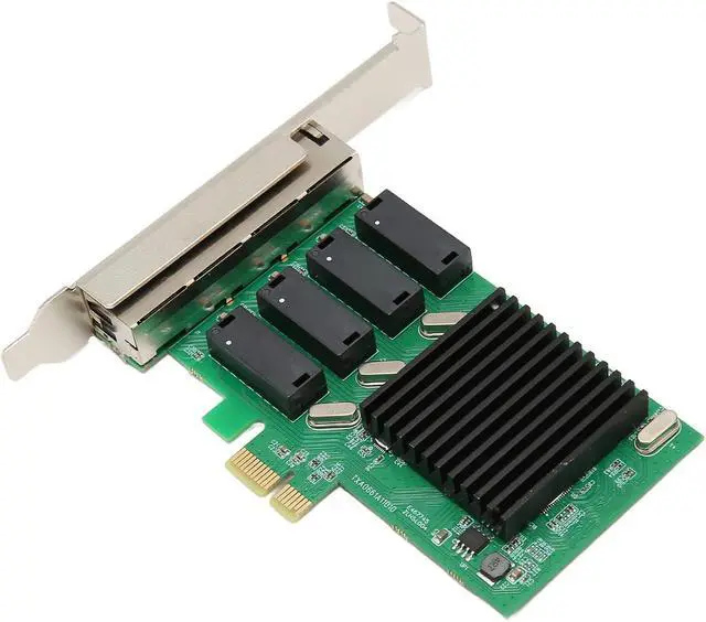 Alt view image 7 of 7 - PCIe Network Card 10/100/1000Mbps NIC Controller, Gigabit Ethernet Card for Easy Computer Server Connection, Widely Compatible, Wake on LAN, Full Duplex Control
