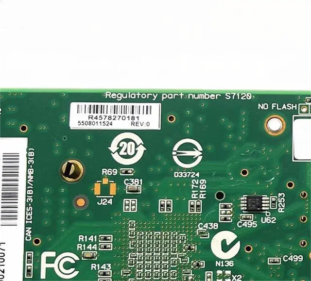 Alt view image 6 of 6 - S7120 Dual Optical Port 10G Network Card PCIE SFP+10G Fiber Optic Network Card Server Network Card