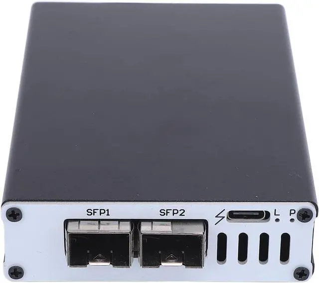 Alt view image 7 of 7 - EBTOOLS Portable 10G Network Card, High Speed Ethernet Adapter, Compatible Wins, OS X, Plug and Play, SFP Optical Interface Network Card (Dual Port)