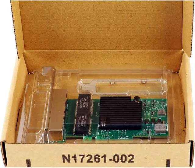 Alt view image 5 of 5 - PCI-E X4 Server Network Card BCM5719 4 Port RJ45 Gigabit Ethernet Server Adapter PCI-E Network Card Adapter