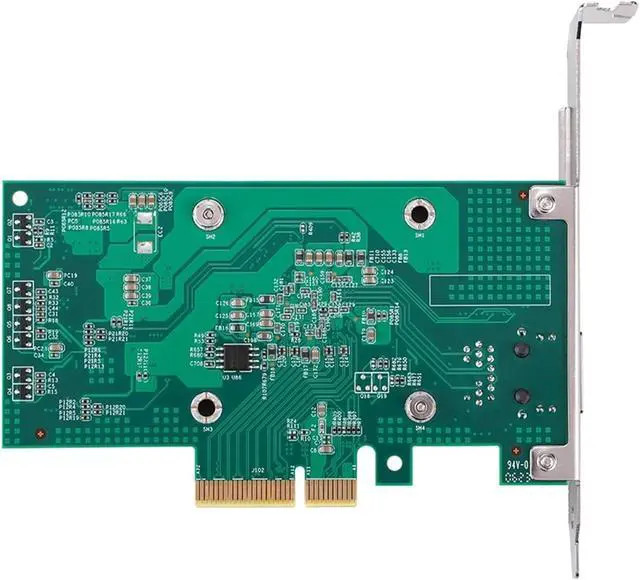 Alt view image 3 of 5 - AQC107 for X550-T1 PCI-E X4 1G 2.5G 10G Ethernet Server Converged Network Adapter