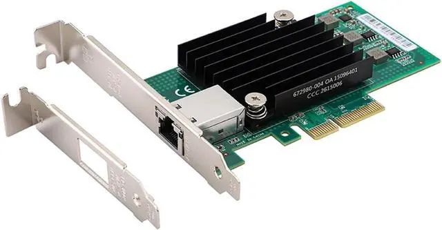 Alt view image 5 of 5 - AQC107 for X550-T1 PCI-E X4 1G 2.5G 10G Ethernet Server Converged Network Adapter