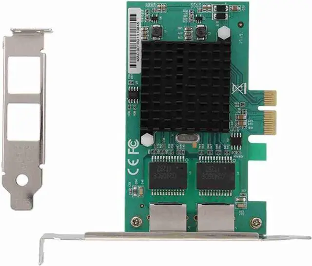 Main image of Gigabit Ethernet Server Computer Network Card High Performance Imported Chips Gold Plated Interface and Fingers High Compatibility for Desktop and Server with PCI E