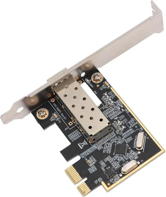 Alt view image 3 of 7 - PCIE Ethernet Network Card Fiber SFP Network Adapter 1000MB Stable Single Port for Desktop Computer