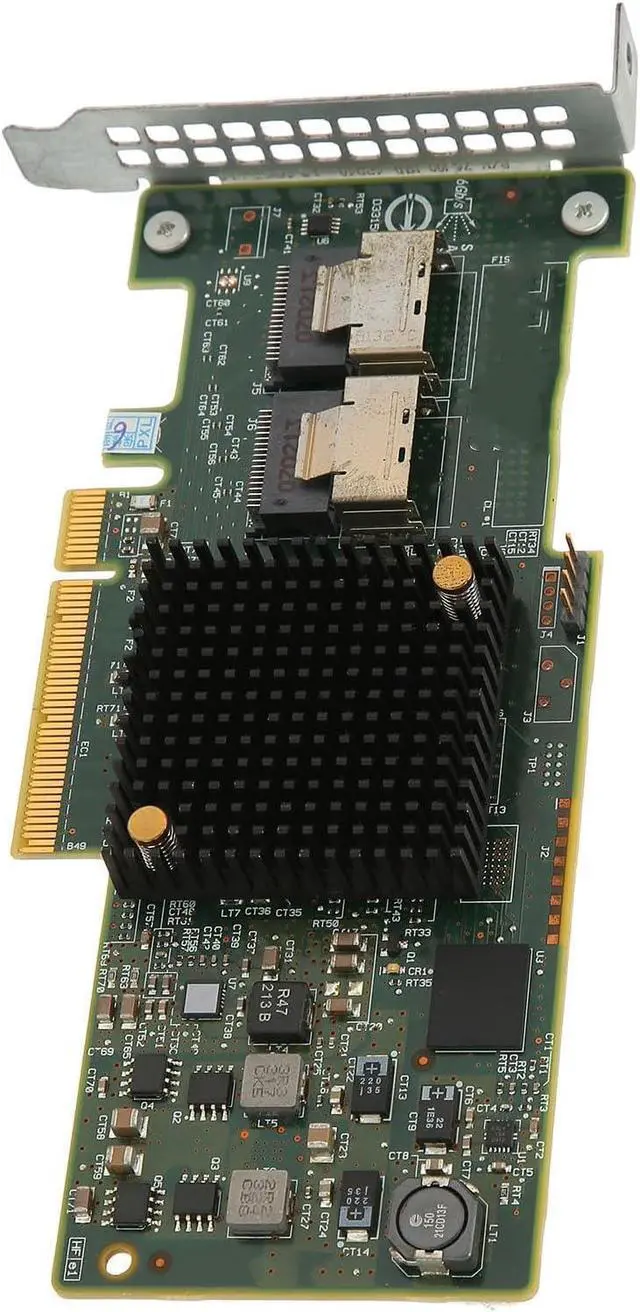 Alt view image 4 of 7 - 8-Port PCIe 3.0 SAS HBA Card, 6Gbs Internal Controller Adapter with Dual Mini SAS SFF-8087 for Server Storage Expansion and Data Backup Solutions