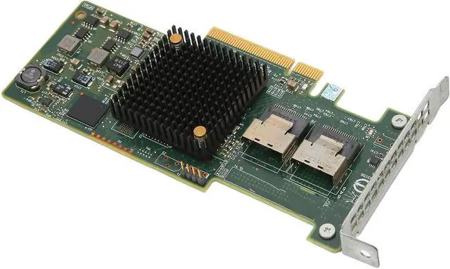 Alt view image 5 of 7 - 8-Port PCIe 3.0 SAS HBA Card, 6Gbs Internal Controller Adapter with Dual Mini SAS SFF-8087 for Server Storage Expansion and Data Backup Solutions