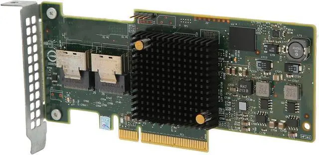 Alt view image 6 of 7 - 8-Port PCIe 3.0 SAS HBA Card, 6Gbs Internal Controller Adapter with Dual Mini SAS SFF-8087 for Server Storage Expansion and Data Backup Solutions