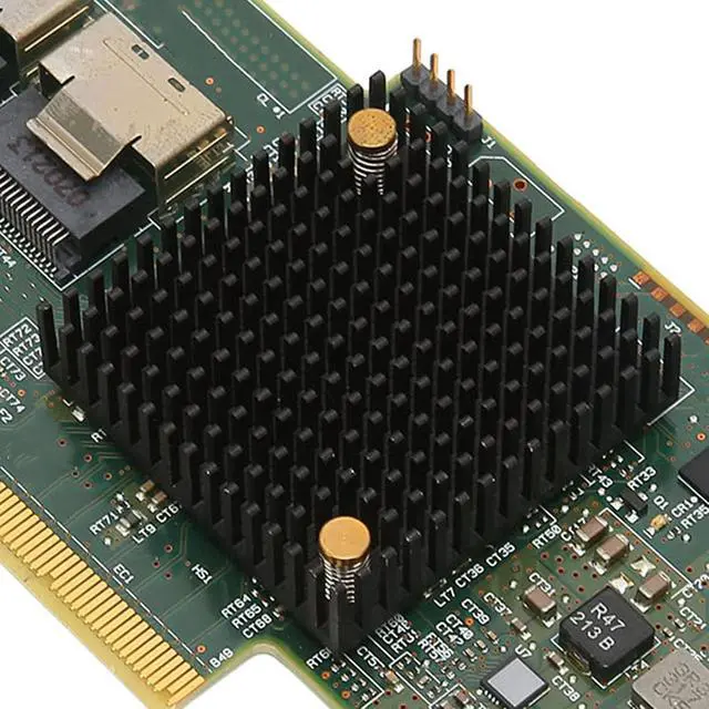 Alt view image 7 of 7 - 8-Port PCIe 3.0 SAS HBA Card, 6Gbs Internal Controller Adapter with Dual Mini SAS SFF-8087 for Server Storage Expansion and Data Backup Solutions