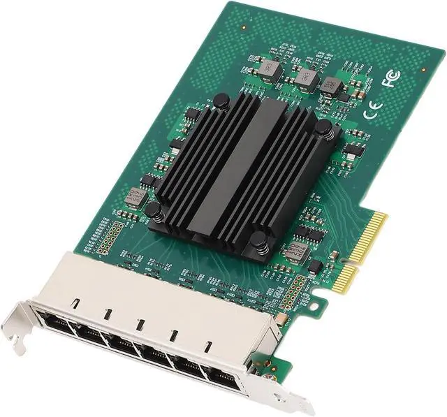 Alt view image 7 of 7 - 1000Mbps High Speed Transmission PCIe Gigabit Network Card for Desktop Server with 6 RJ45 Ports