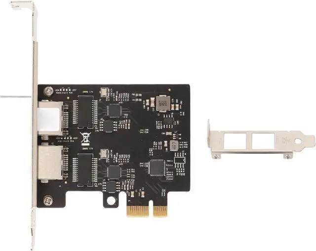 Alt view image 6 of 7 - PCIe 2.5G Network Card Dual Port RTL8125B 2500M 1000M Computer Network Adapter Card for Desktop PC