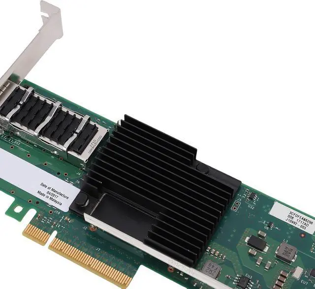 Alt view image 7 of 7 - PCIE Network Card, XL710AM1 Controller Single QSFP + Port with PCIe3.0 X8 Ethernet Adapter, for Window VMware Data Center Server Upgrade