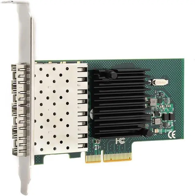 Alt view image 4 of 7 - SE LGI350A 4FB PCI E X4 4 Port Gigabit Server A, I350AM4 Network Card, Performance Ethernet Network Card with Virtualization Support, for 7/8/10/Server