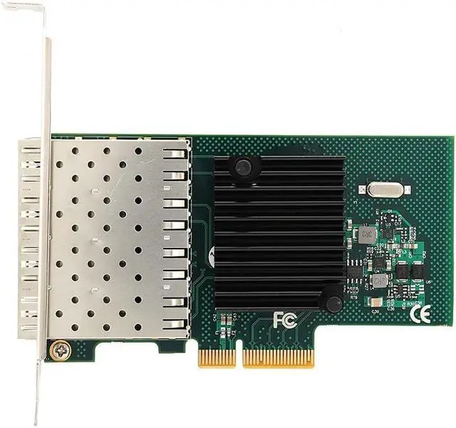 Alt view image 7 of 7 - SE LGI350A 4FB PCI E X4 4 Port Gigabit Server A, I350AM4 Network Card, Performance Ethernet Network Card with Virtualization Support, for 7/8/10/Server