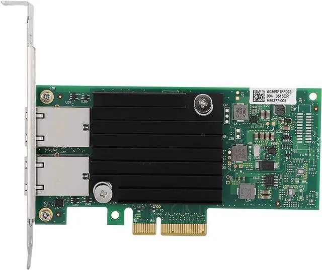 Main image of 2 Port Gigabit NIC Network Card for T2 PCIe X4 10Gbps with High Performance, Low CPU Usage Occupation, Auto Negotiation Technology, Support Alan Network Convergence