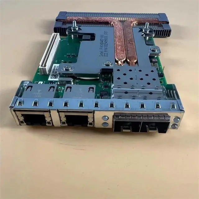 Alt view image 2 of 6 - 4 Port Network Card 6VDPG 06VDPG for X710 + I350 10GB SFP 1GB 2 Electrical Port Dual Optical Port