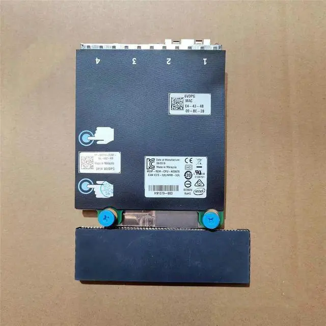 Alt view image 6 of 6 - 4 Port Network Card 6VDPG 06VDPG for X710 + I350 10GB SFP 1GB 2 Electrical Port Dual Optical Port