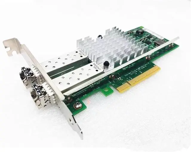 Alt view image 5 of 6 - X520-DA2 10GB SPF+ 2 Ports 82599ES Chip 10 Gigabit Dual-Port Fiber Optic Network Card XYT17 for Server Workstation PC