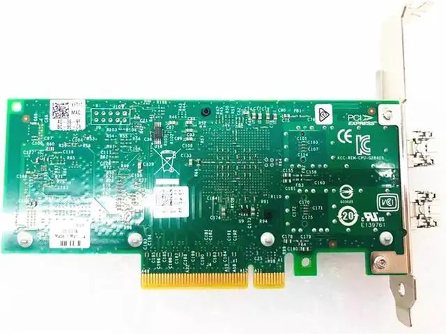 Alt view image 6 of 6 - X520-DA2 10GB SPF+ 2 Ports 82599ES Chip 10 Gigabit Dual-Port Fiber Optic Network Card XYT17 for Server Workstation PC